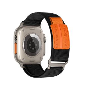 Asli Global Trail Loop Watch Band 45/49mm Dark Gray Orange | 231653