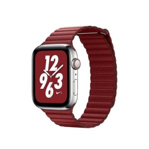 Coteetcl 44/45MM For Apple Watch Magnetic - Red