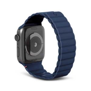 Decoded Apple Watch Band 49MM - 45MM  Silicone Traction Lite Band - Navy (D21AWS44TS3SMNY)