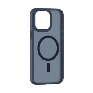 ZGA iPhone 15 Pro Magsafe Protective Case Matt Finish Blue